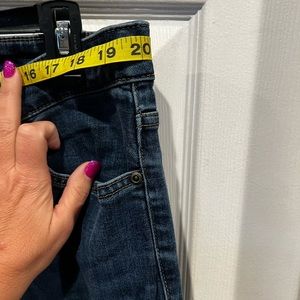 Size 18w mid rise straight leg St John’s Bay Jeans